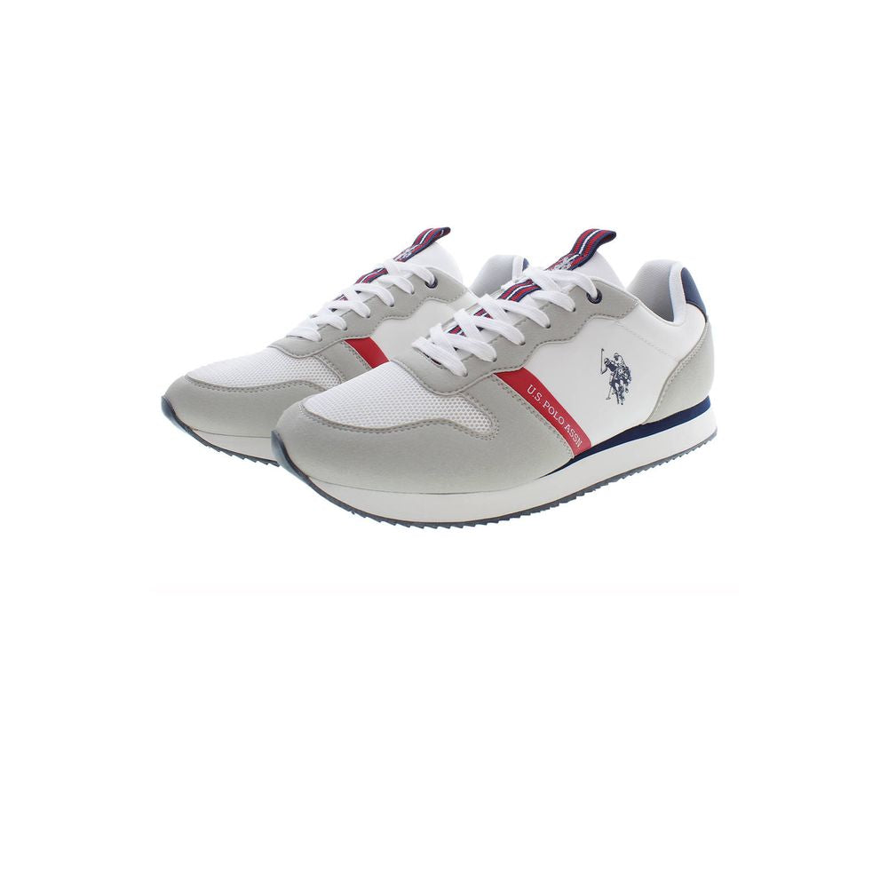 U.S. POLO ASSN. Bianco Polyurethane Men Sneaker - Luxe Nova