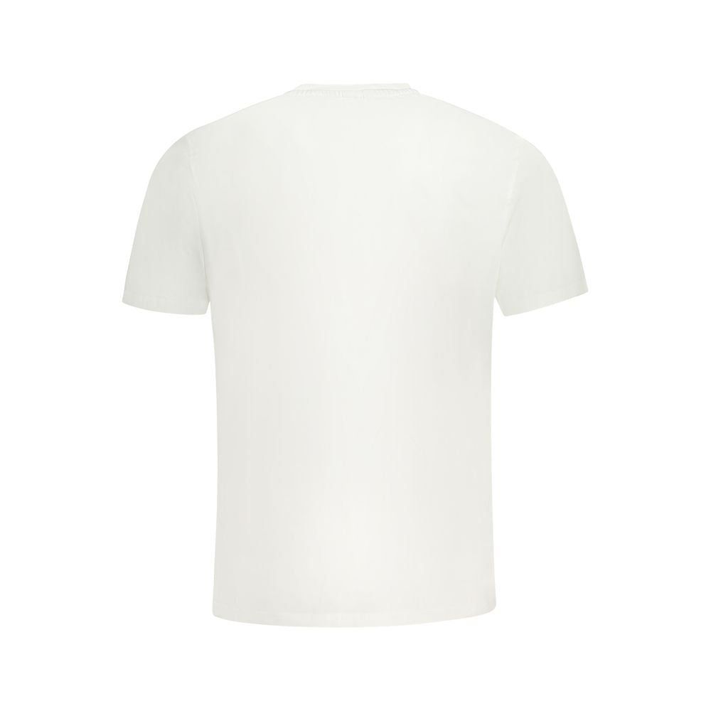 North Sails White Cotton Men T-Shirt - Luxe Nova