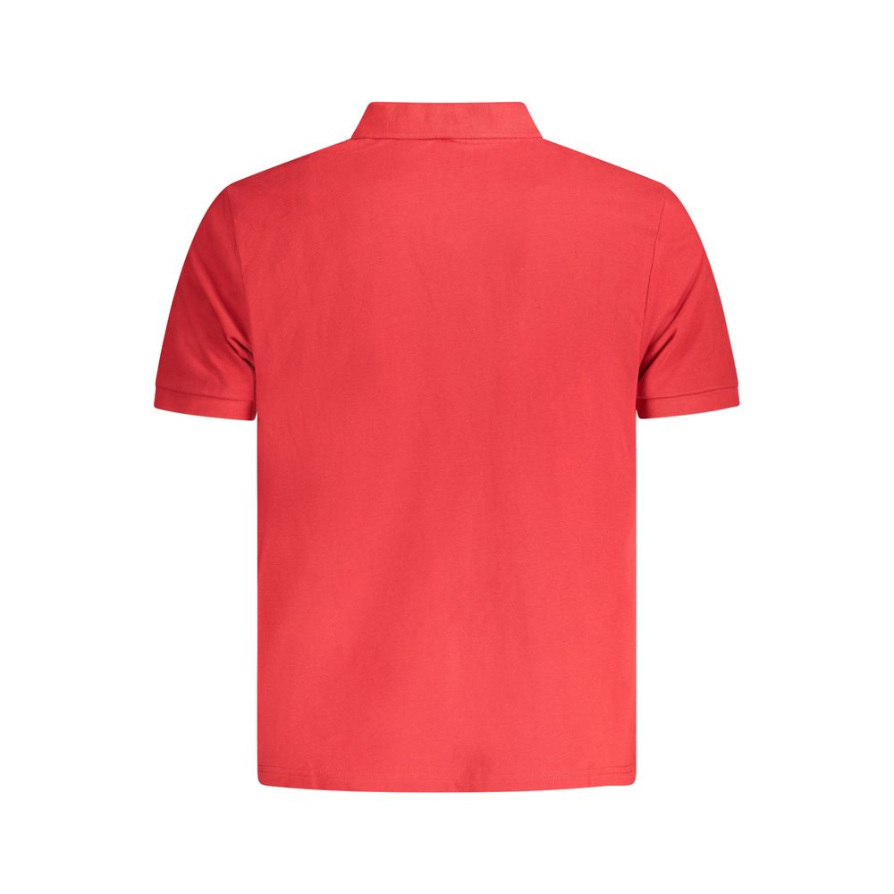 North Sails Red Cotton Men Polo - Luxe Nova