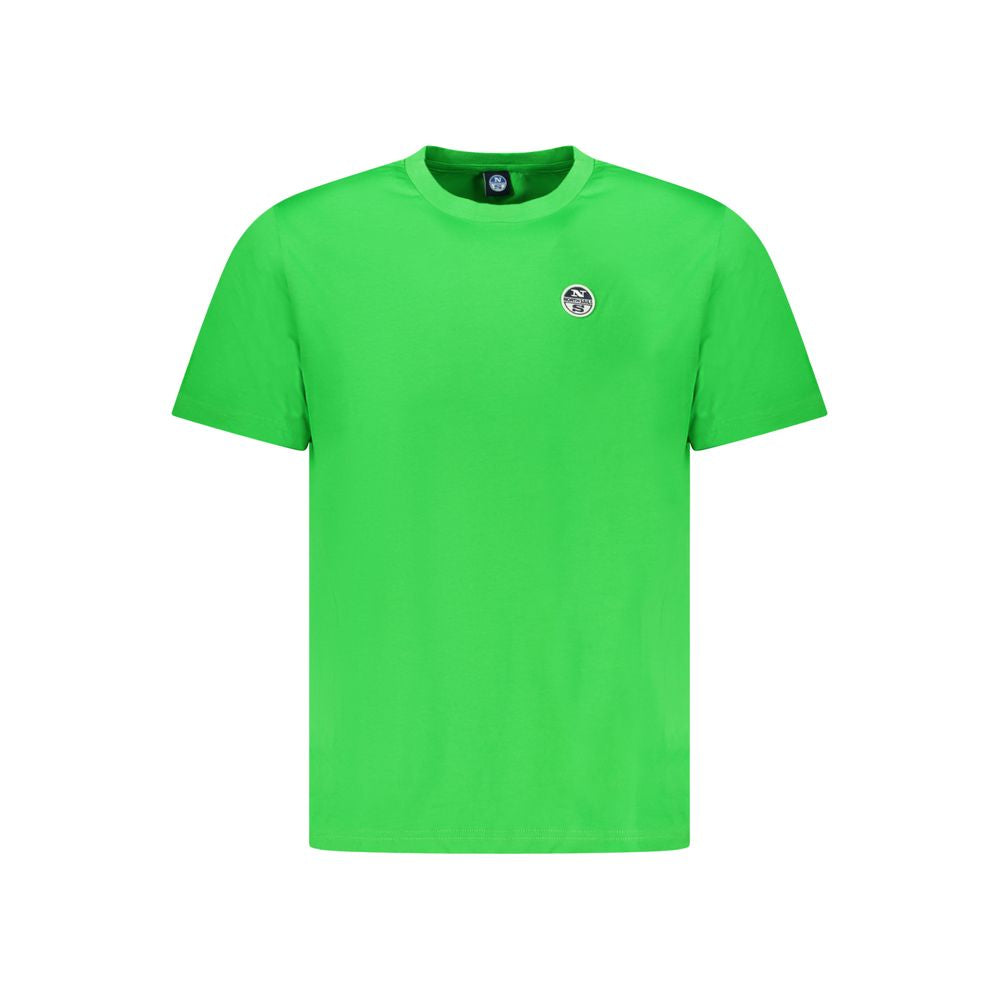 North Sails Verde Cotton Men T-Shirt - Luxe Nova