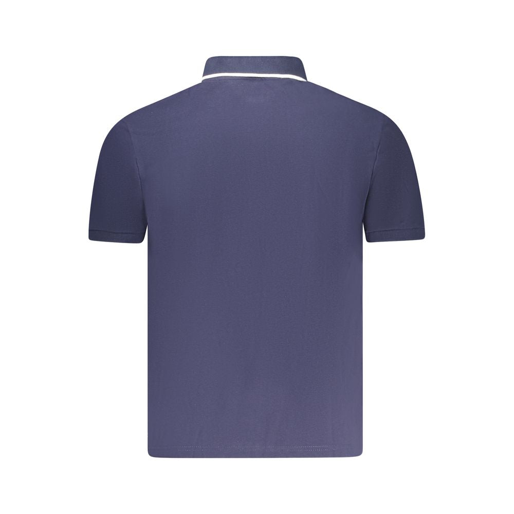 North Sails Blue Cotton Men Polo - Luxe Nova
