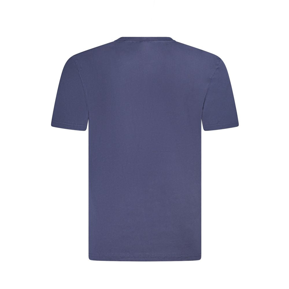 Marina Militare Blue Cotton Men's T-Shirt - Luxe Nova