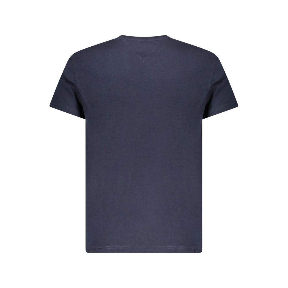 Tommy Hilfiger Blue Cotton Men T-Shirt - Luxe Nova