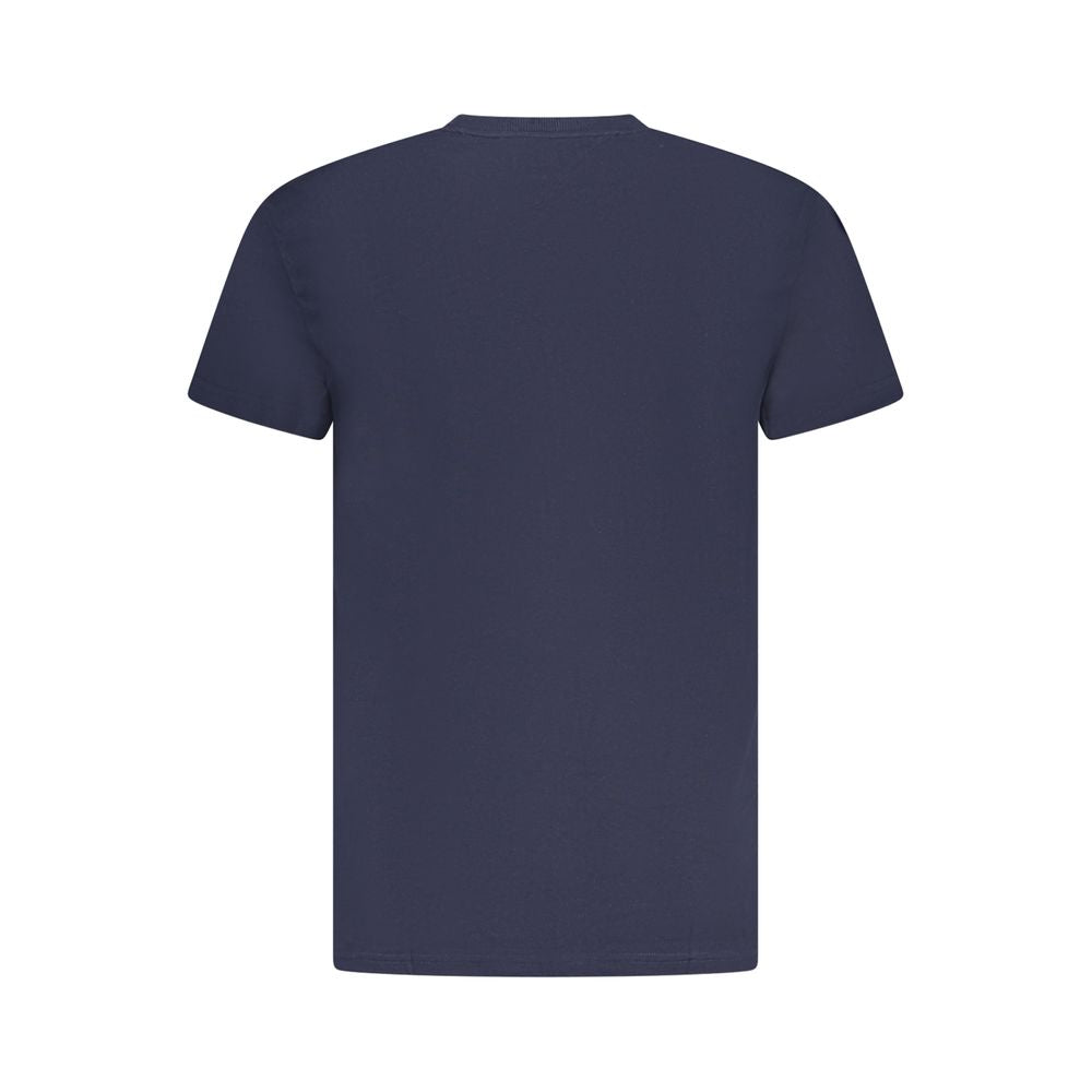 Tommy Hilfiger Blue Cotton Men's T-Shirt - Luxe Nova
