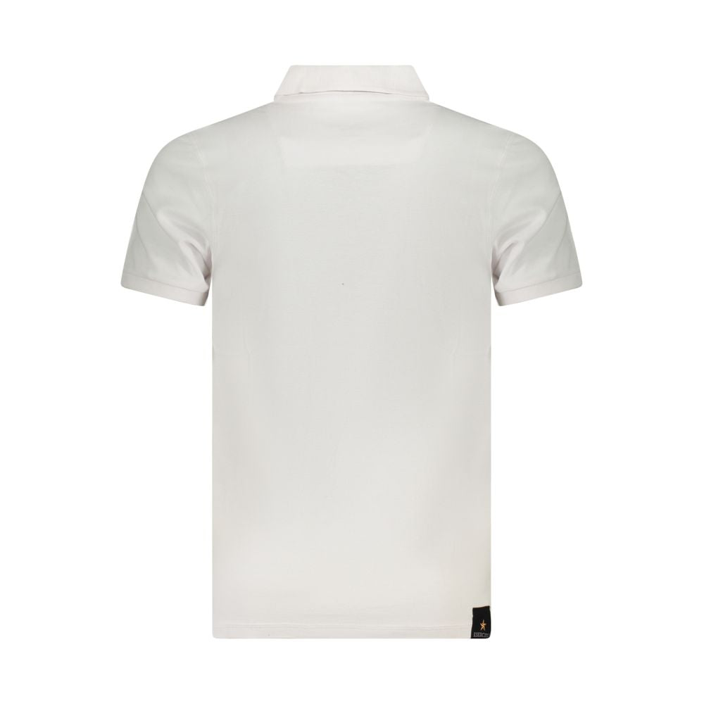 Accademia Militare White Cotton Men's Polo Shirt - Luxe Nova