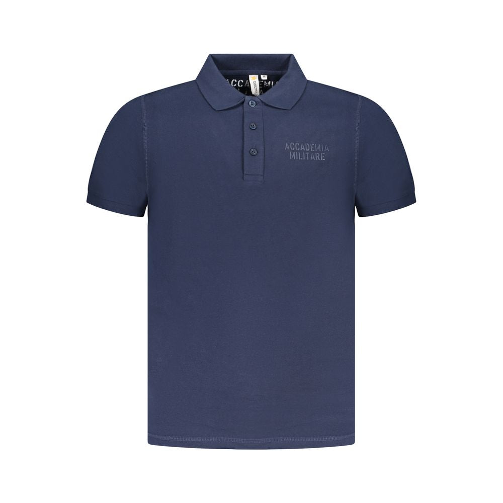 Accademia Militare Blu Cotton Men Polo