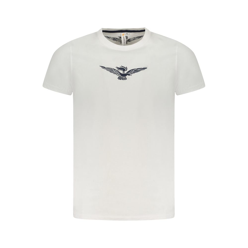 Accademia Militare White Cotton Men's T-Shirt - Luxe Nova