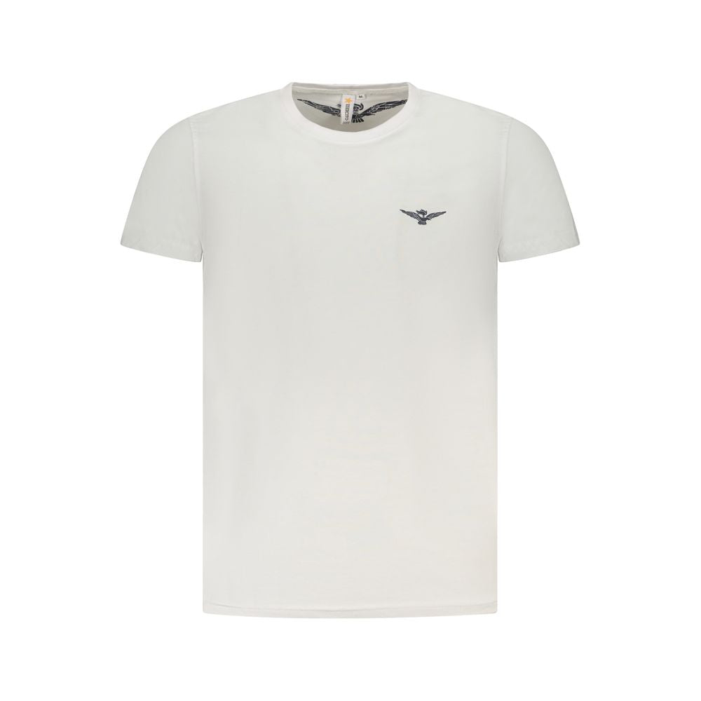 Accademia Militare Bianco Cotton Men T-Shirt - Luxe Nova