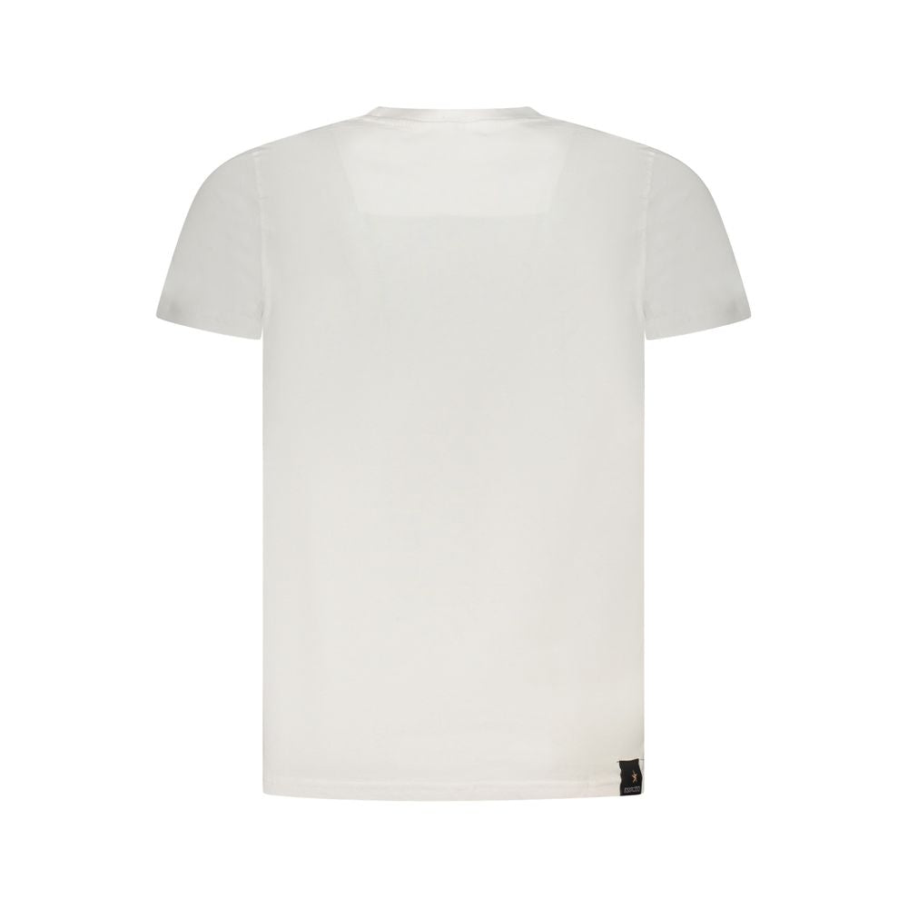 Accademia Militare White Cotton Men's T-Shirt - Luxe Nova