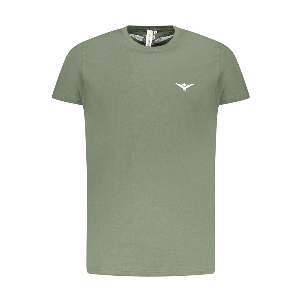 Accademia Militare Verde Cotton Men T-Shirt - Luxe Nova