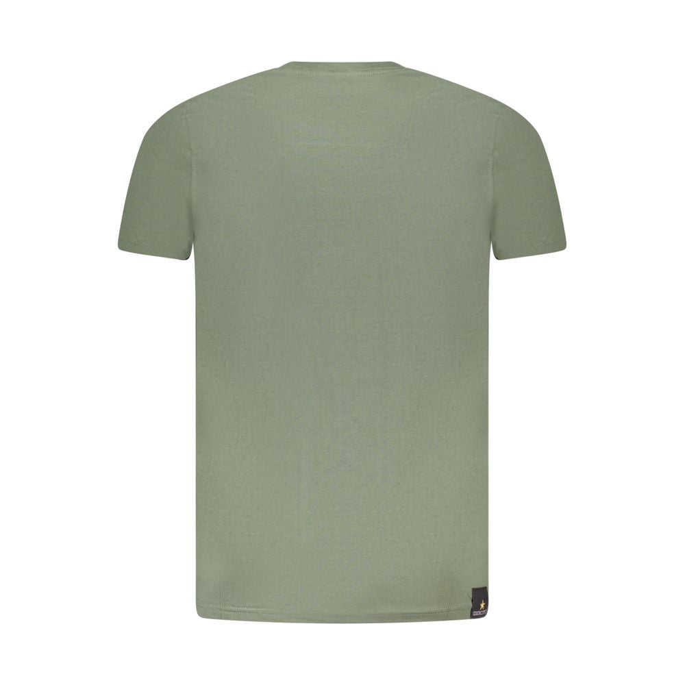 Accademia Militare Verde Cotton Men T-Shirt - Luxe Nova