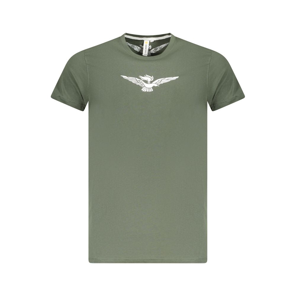 Accademia Militare Verde Cotton Men T-Shirt - Luxe Nova