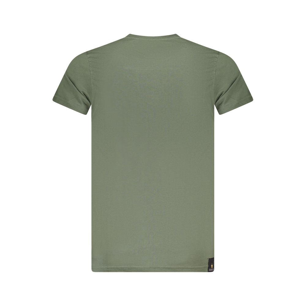 Accademia Militare Verde Cotton Men T-Shirt - Luxe Nova