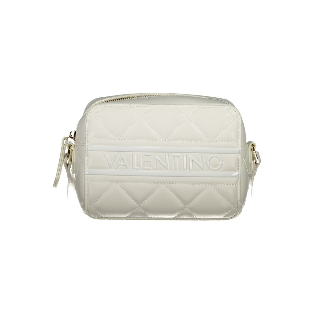 Mario Valentino Bianco Polyurethane Women Shoulder Bag - Luxe Nova