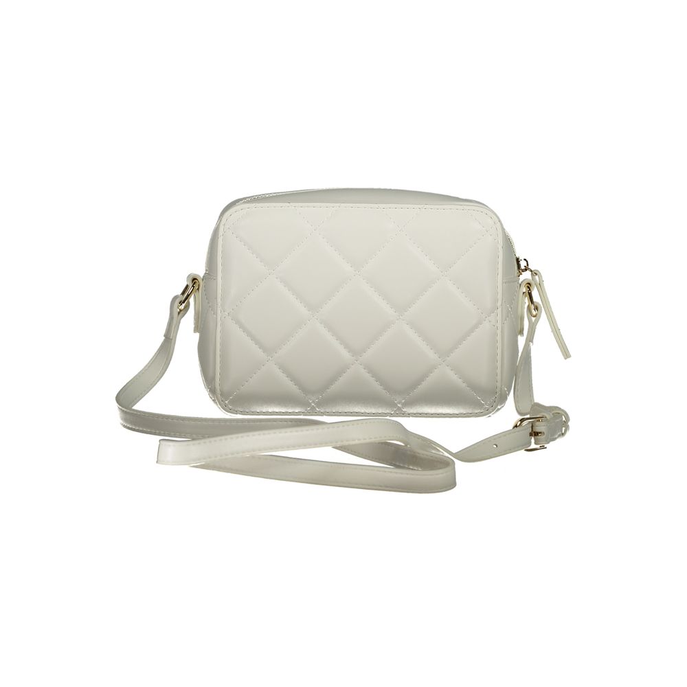 Mario Valentino Bianco Polyurethane Women Shoulder Bag - Luxe Nova