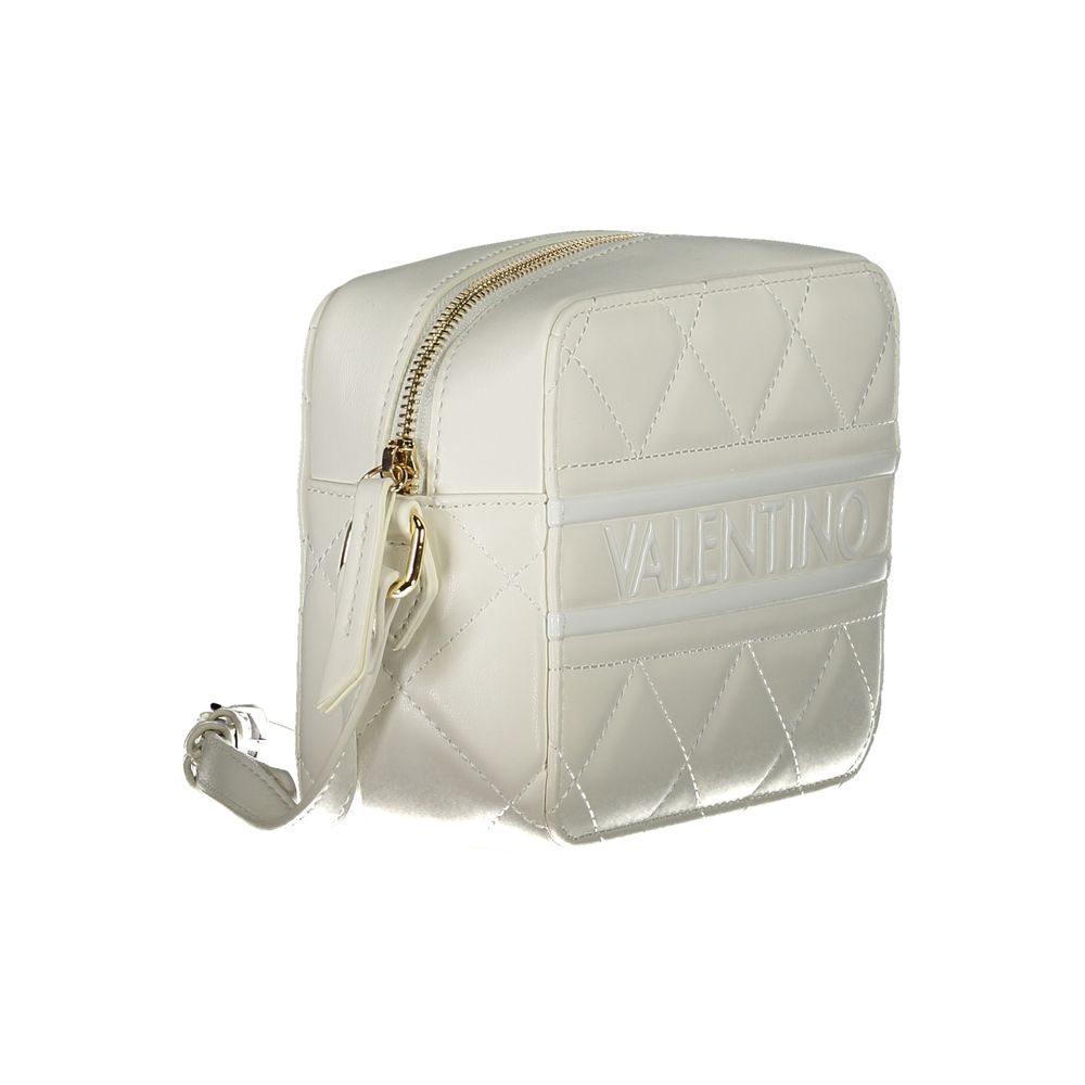 Mario Valentino Bianco Polyurethane Women Shoulder Bag - Luxe Nova