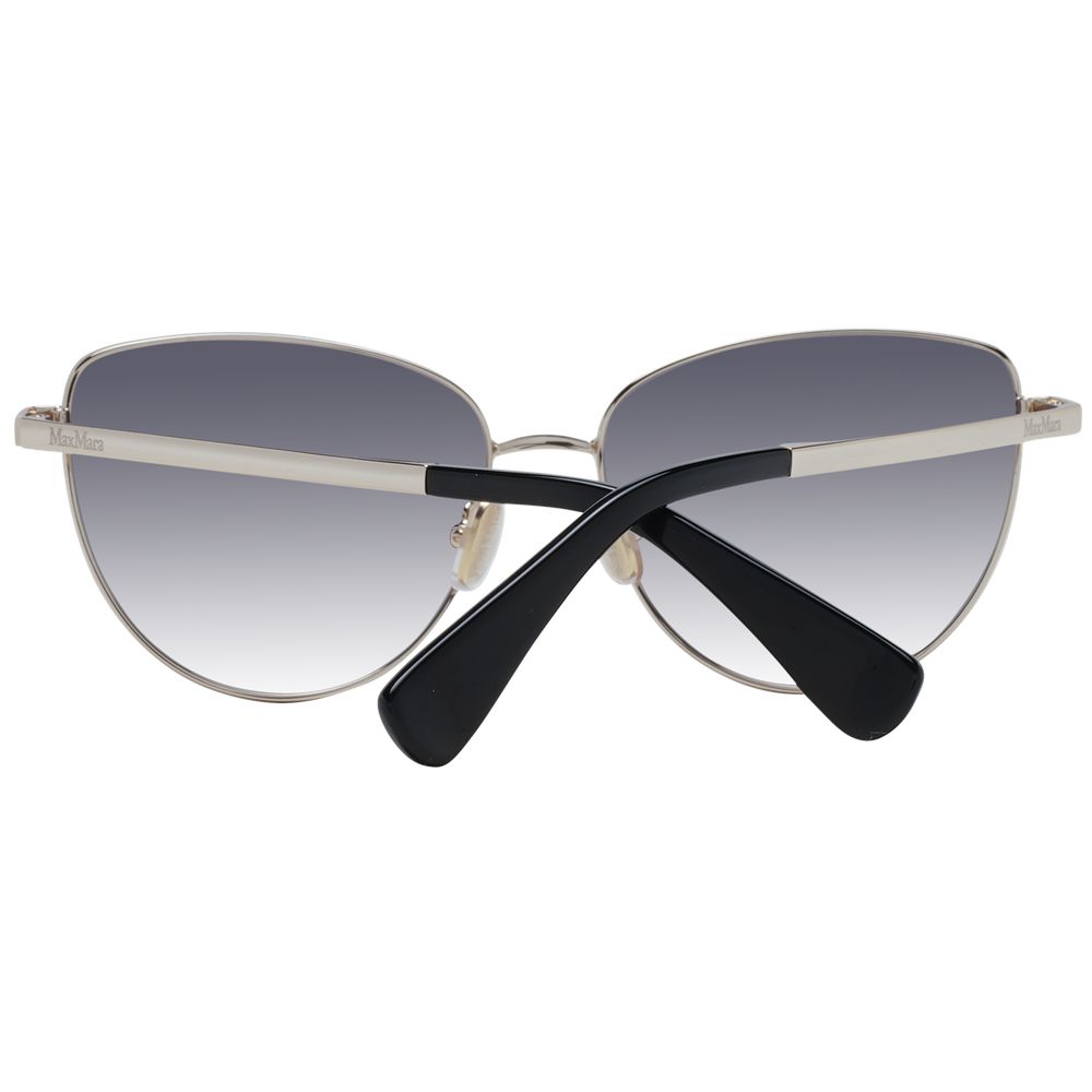 Max Mara Gold Metal Sunglasses - Luxe Nova