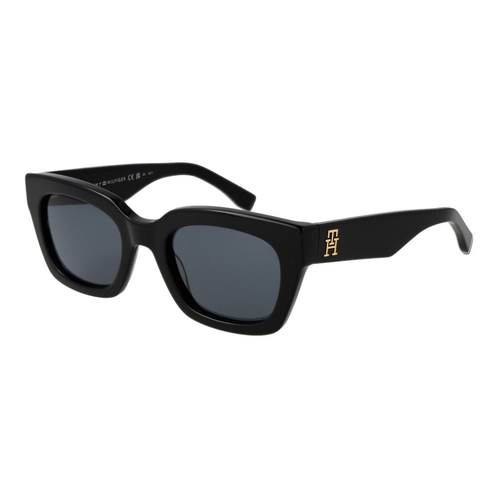 Tommy Hilfiger Black Acetate Sunglasses - Luxe Nova