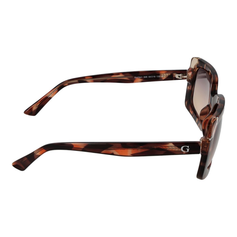 Guess Brown Plastic Sunglasses - Luxe Nova