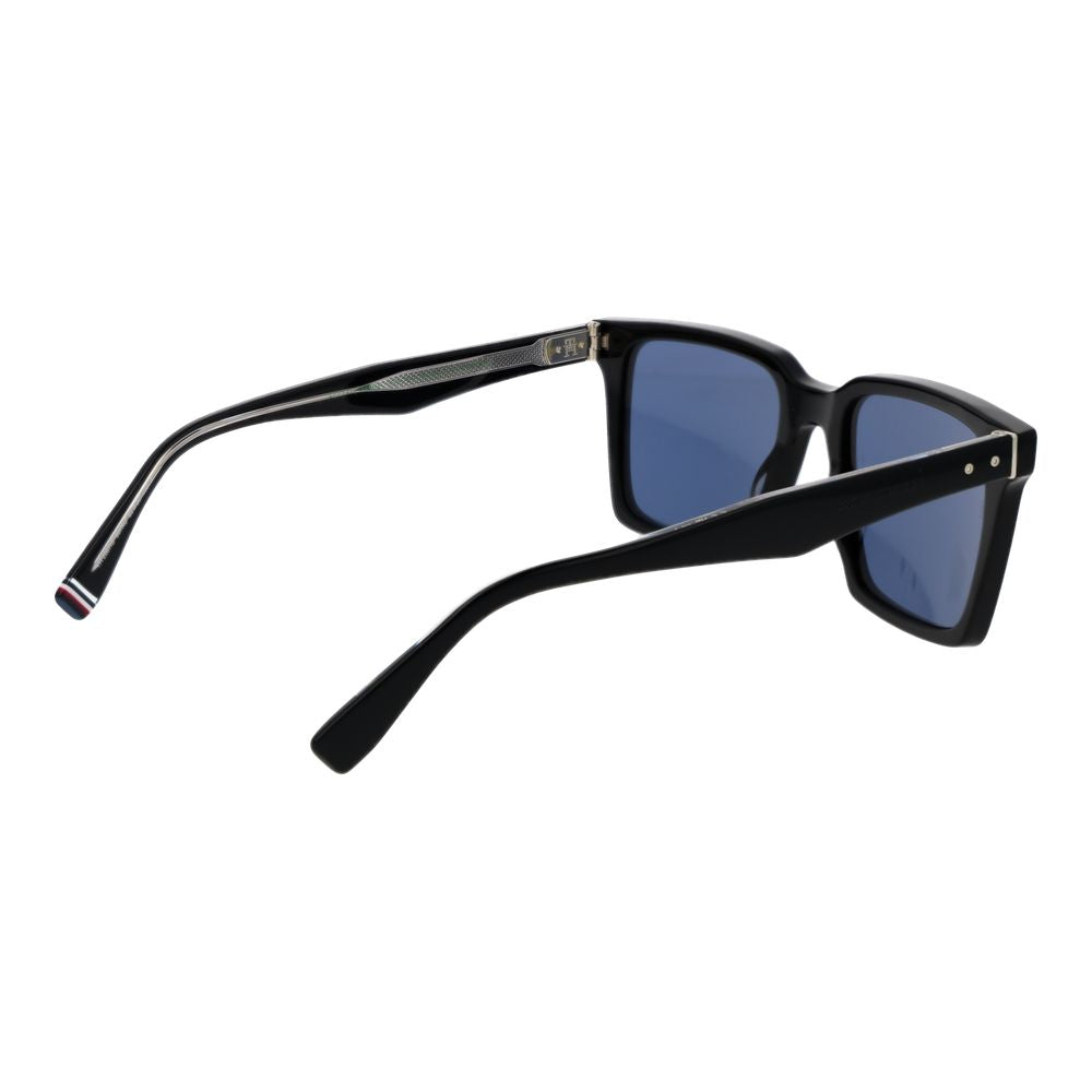 Tommy Hilfiger Black Eco Acetate Sunglasses - Luxe Nova