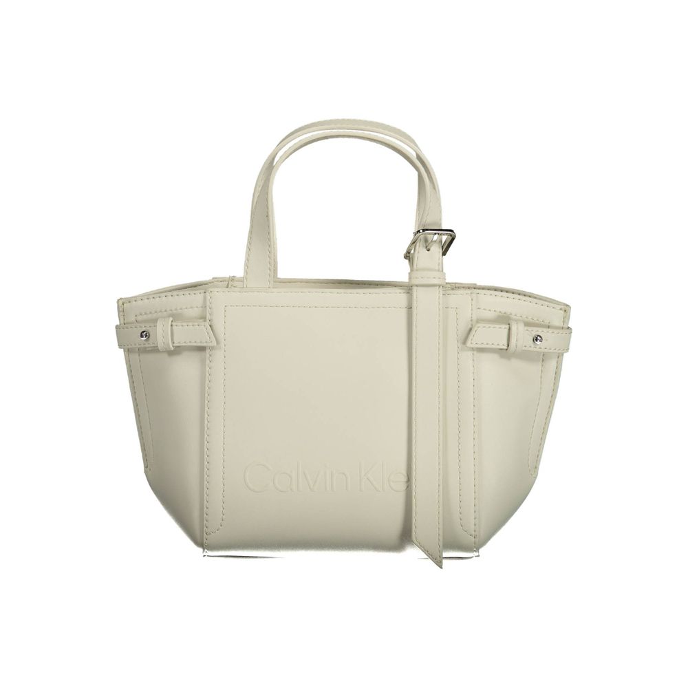 Calvin Klein Bianco Polyester Women Handbag - Luxe Nova