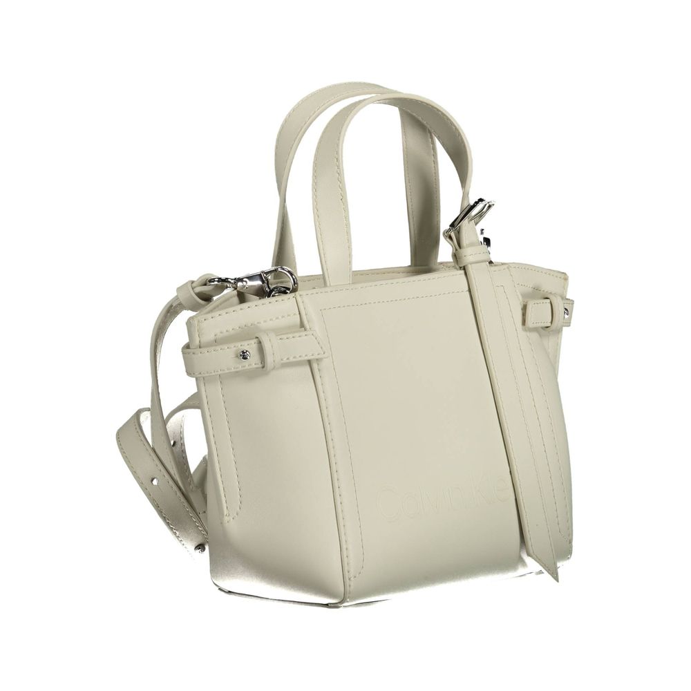 Calvin Klein Bianco Polyester Women Handbag - Luxe Nova