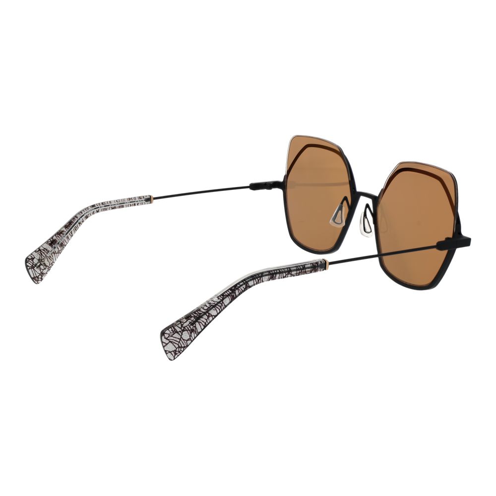 Yohji Yamamoto Gold Stainless Steel Sunglasses - Luxe Nova