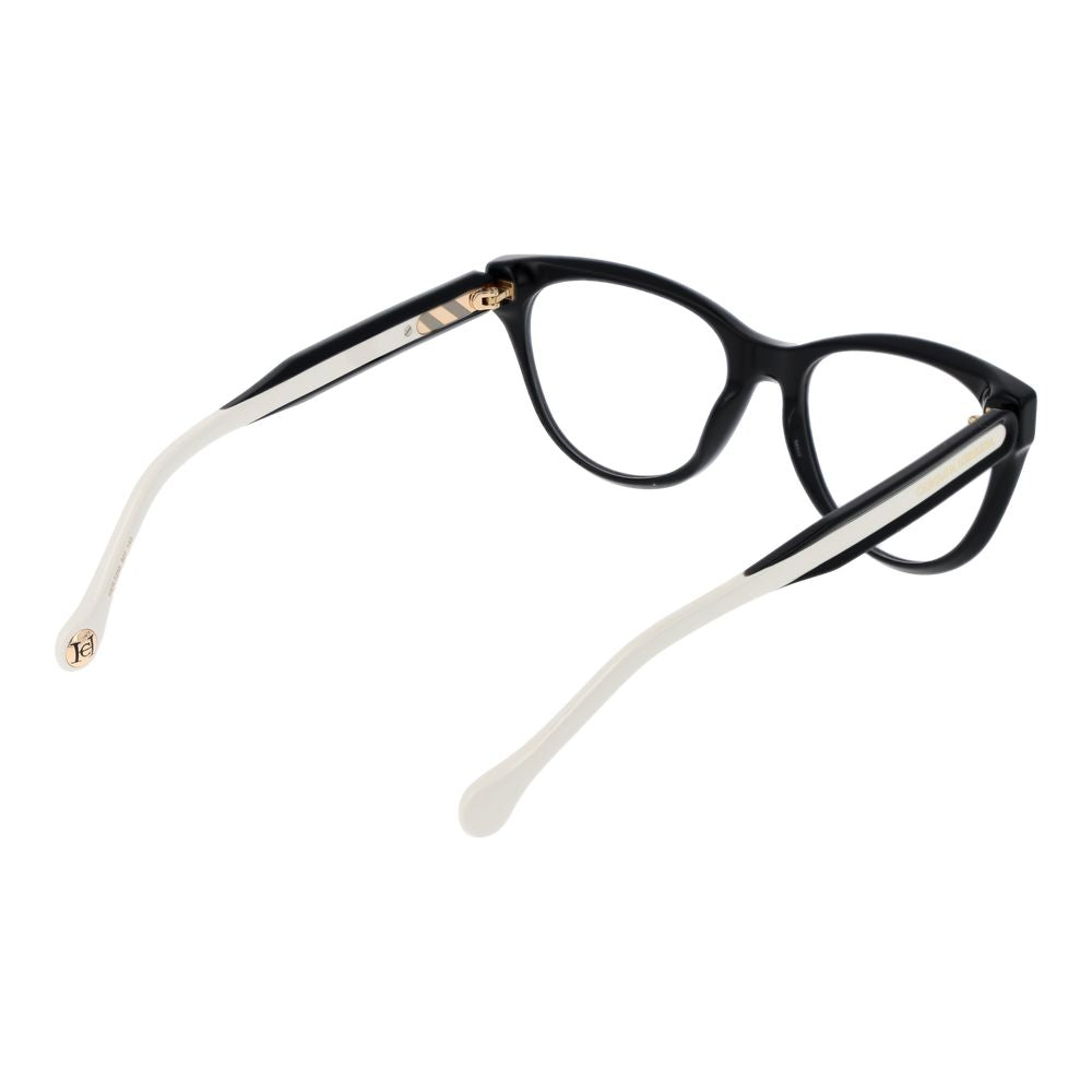Carolina Herrera Black Acetate Glasses (Frames) - Luxe Nova