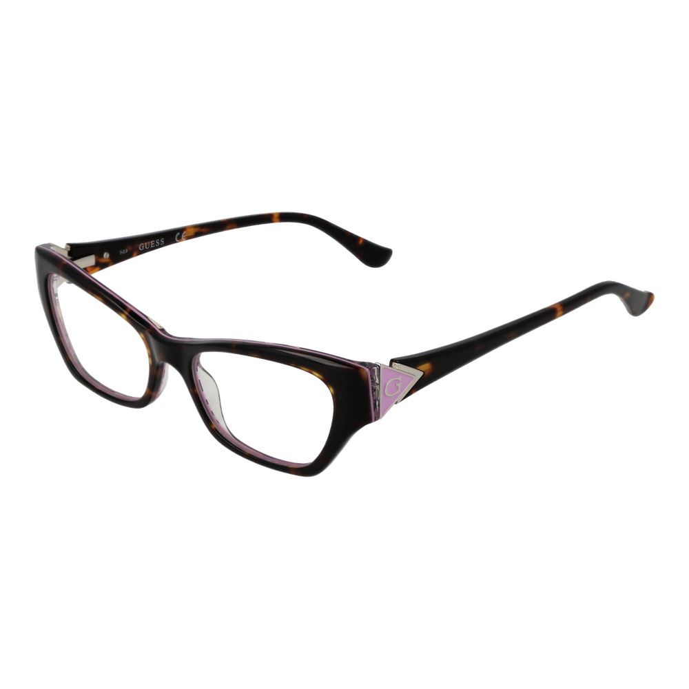 Guess Brown Plastic Glasses (Frames) - Luxe Nova