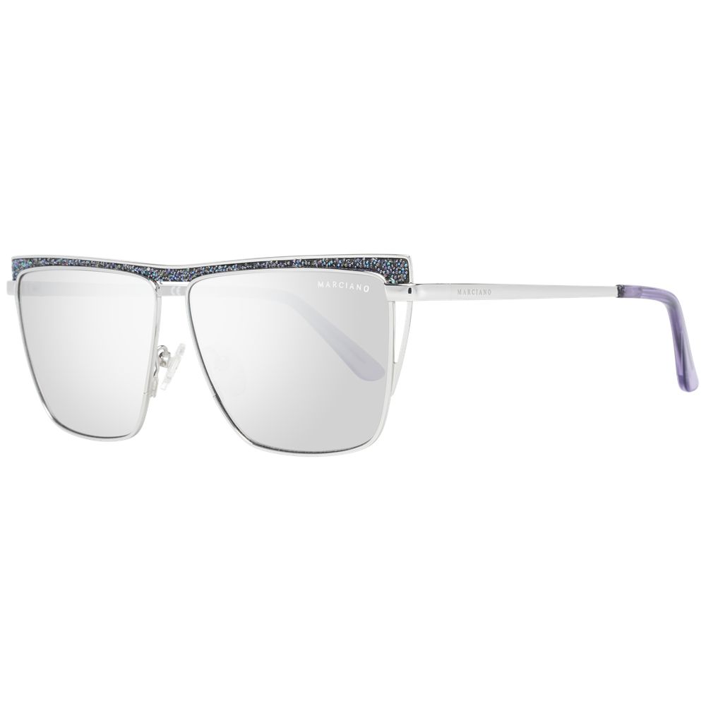 Marciano by Guess Silver Metal Sunglasses - Luxe Nova