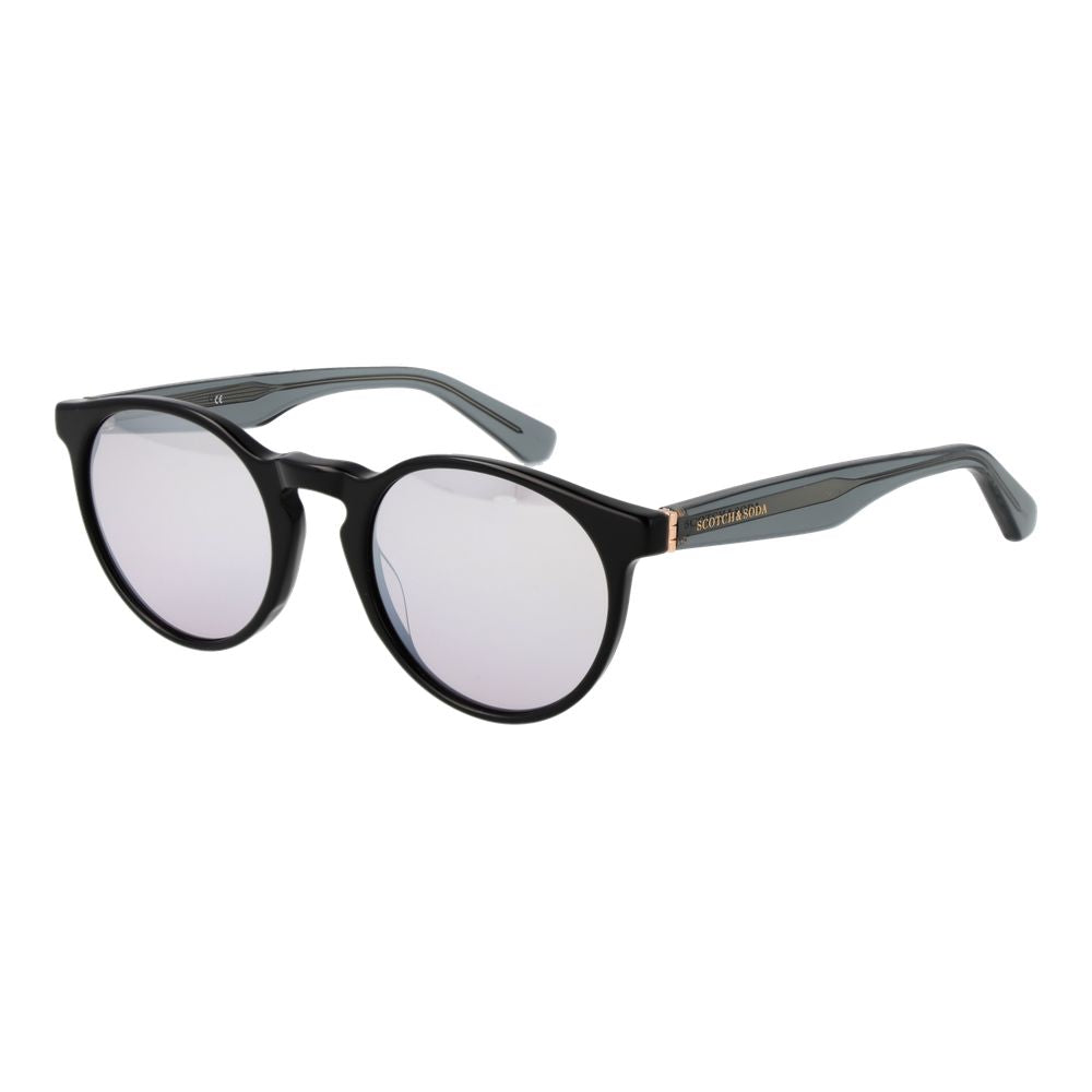 Scotch & Soda Black Acetate Sunglasses - Luxe Nova