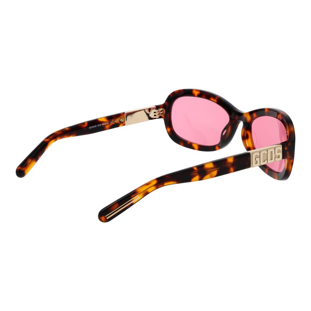 GCDS Brown Acetate Sunglasses - Luxe Nova