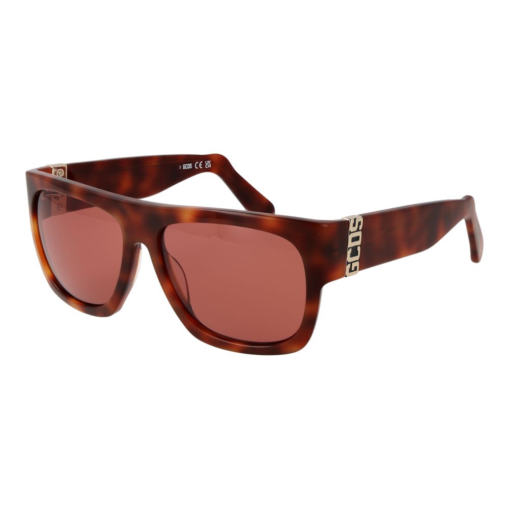 GCDS Brown Acetate Sunglasses - Luxe Nova