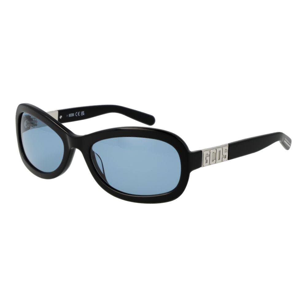 GCDS Black Acetate Sunglasses - Luxe Nova