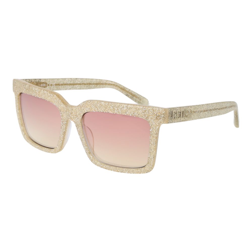 GCDS Gold Acetate Sunglasses - Luxe Nova
