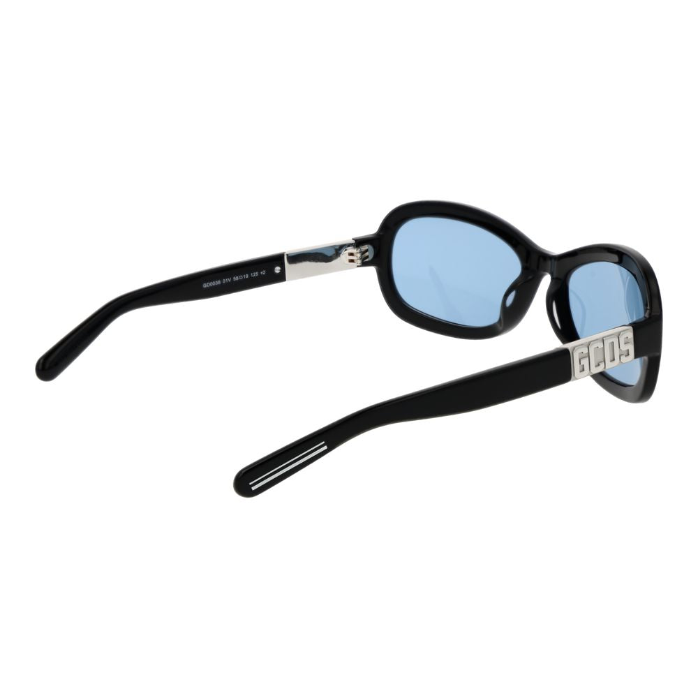 GCDS Black Acetate Sunglasses - Luxe Nova