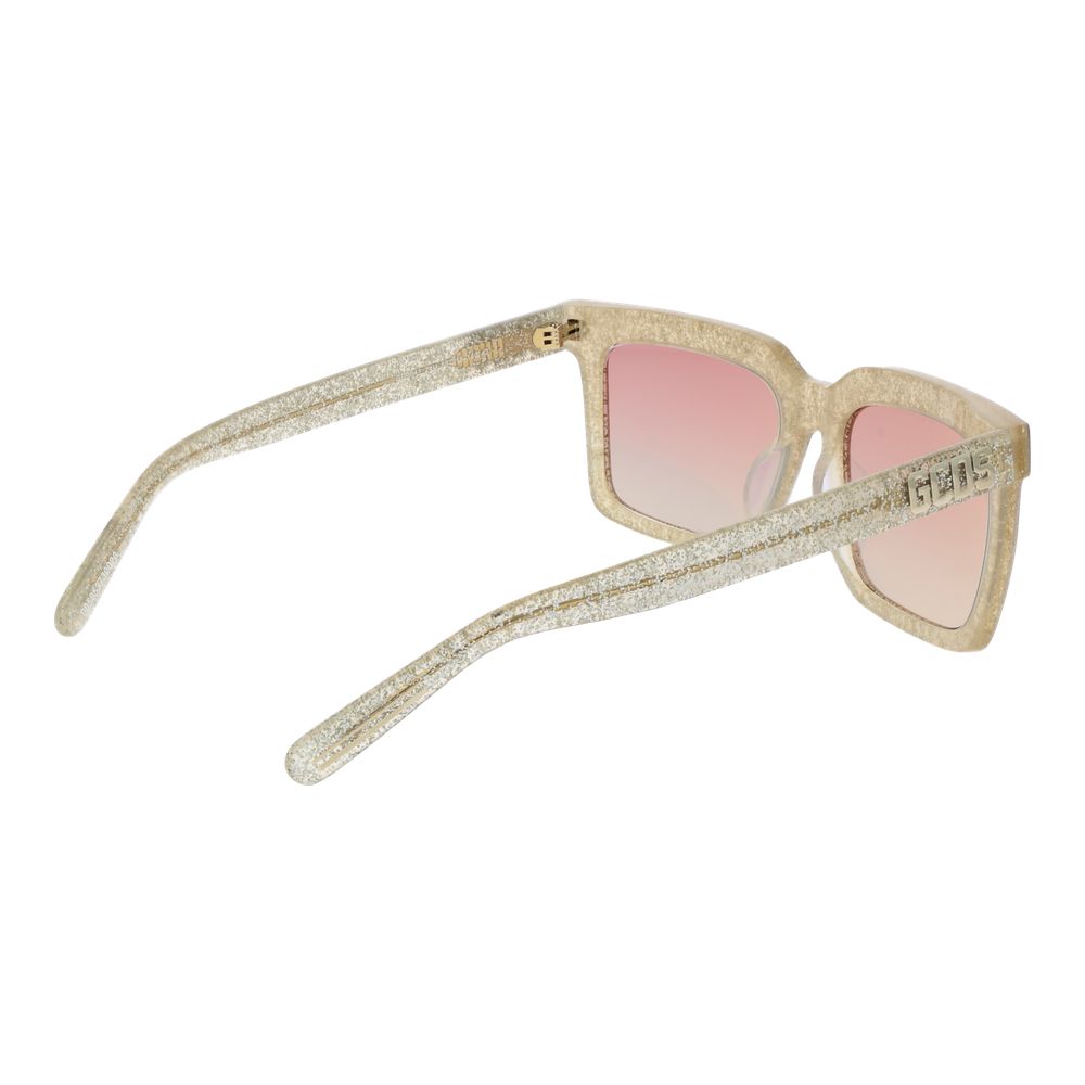 GCDS Gold Acetate Sunglasses - Luxe Nova