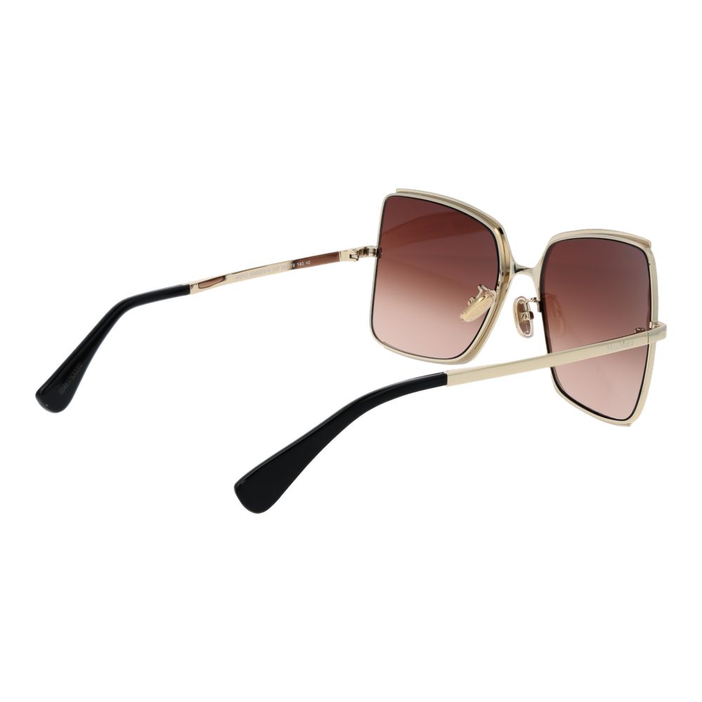 Max Mara Black Metal Sunglasses - Luxe Nova