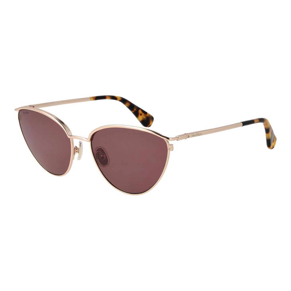 Max Mara Gold Metal Sunglasses - Luxe Nova