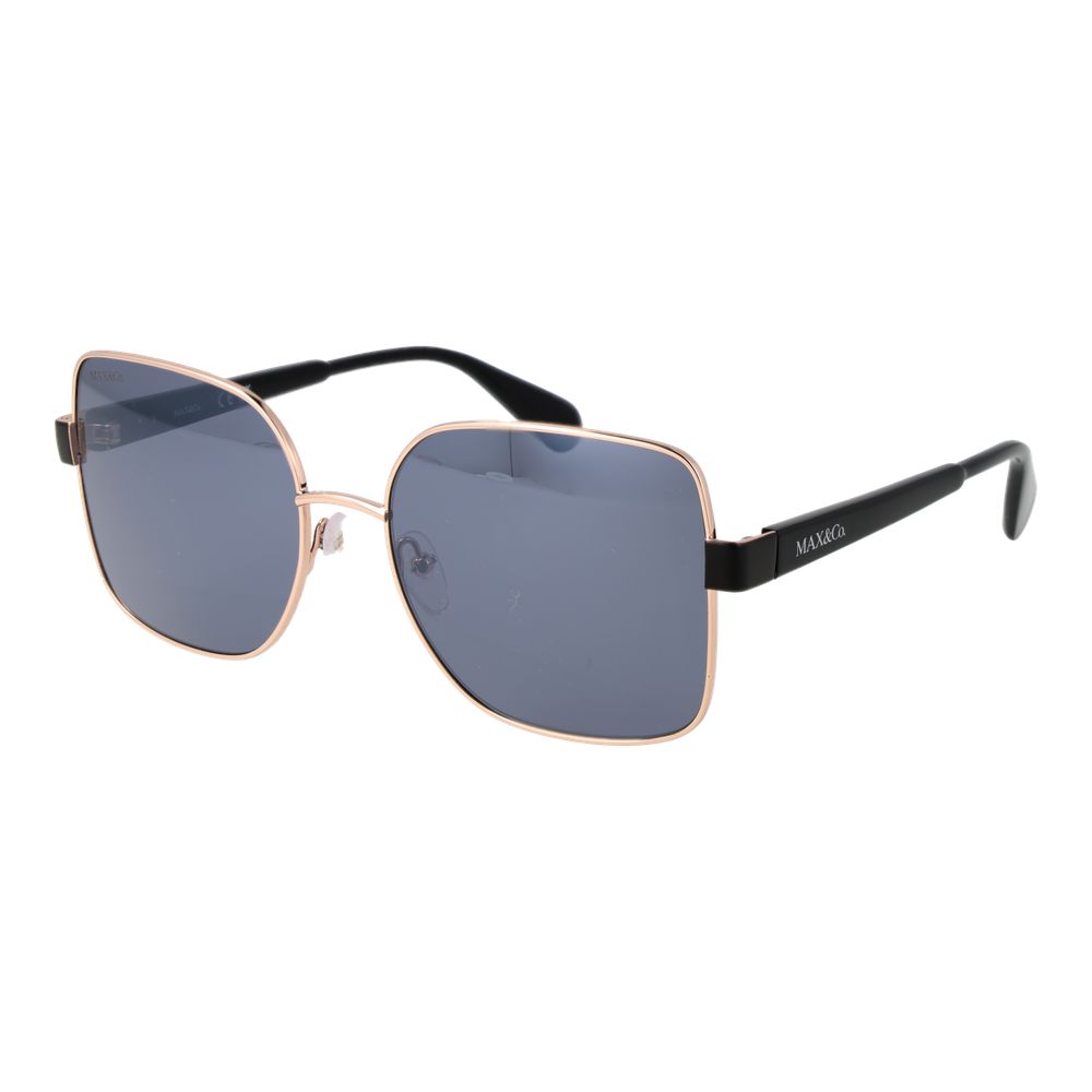 Max & Co Rose Gold Metal Sunglasses - Luxe Nova