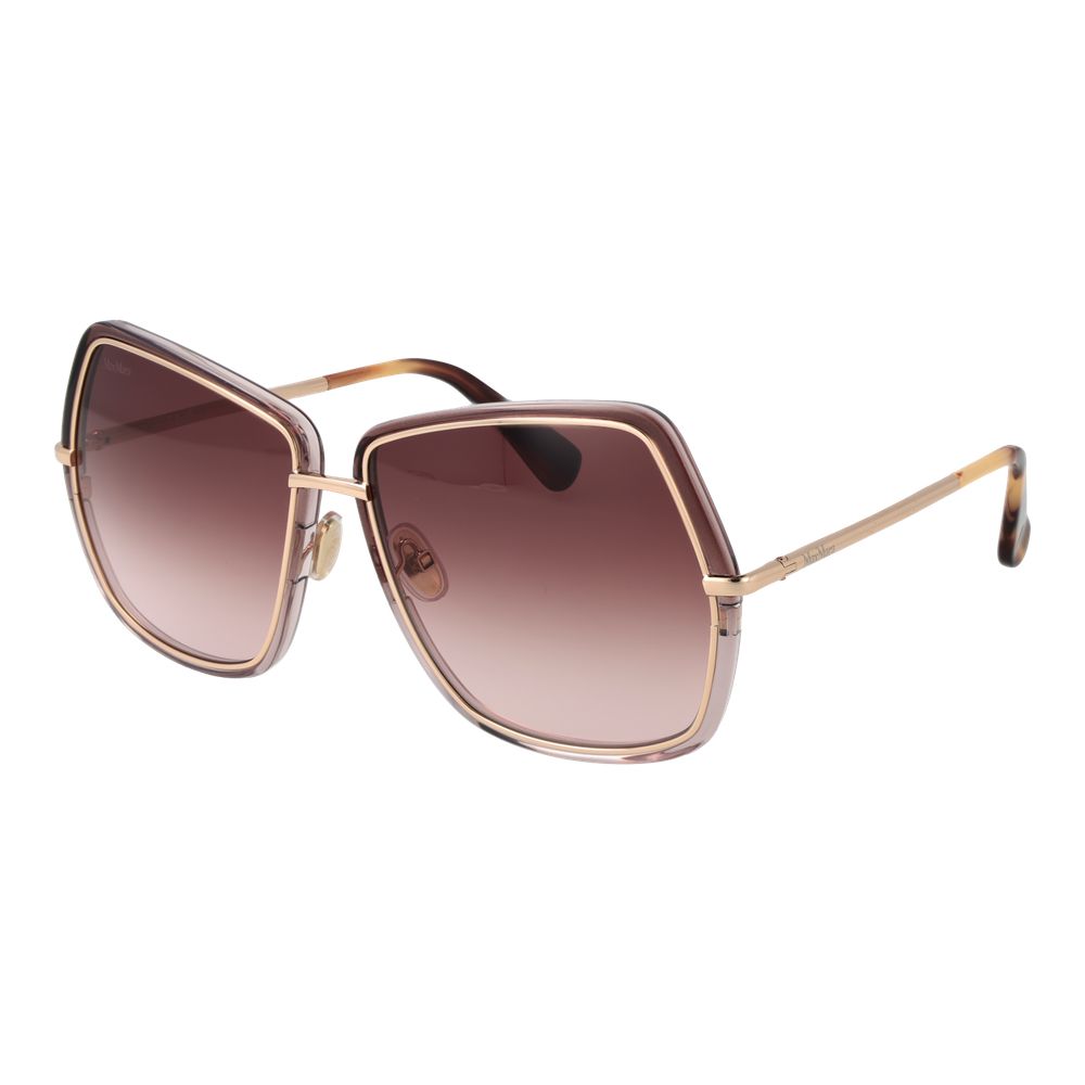 Max Mara Gold Metal Sunglasses - Luxe Nova