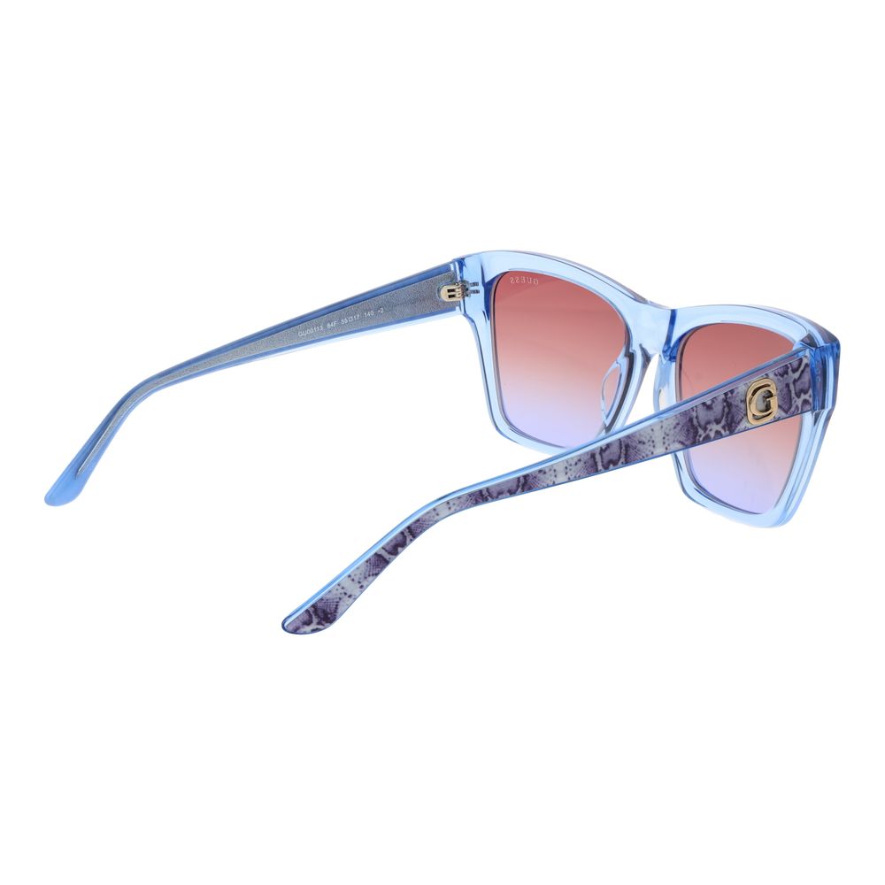 Guess Blue Acetate Sunglasses - Luxe Nova