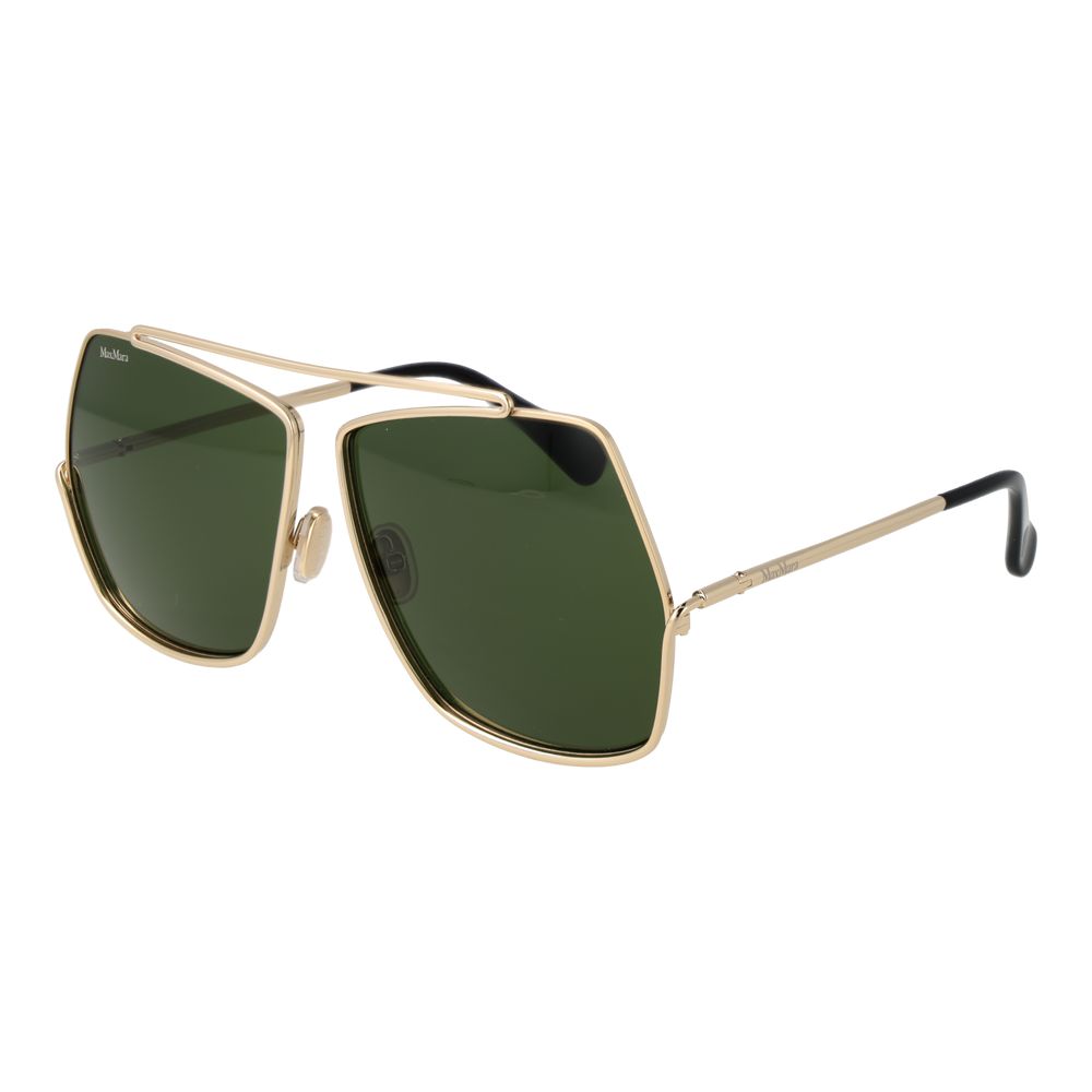 Max Mara Gold Metal Sunglasses - Luxe Nova