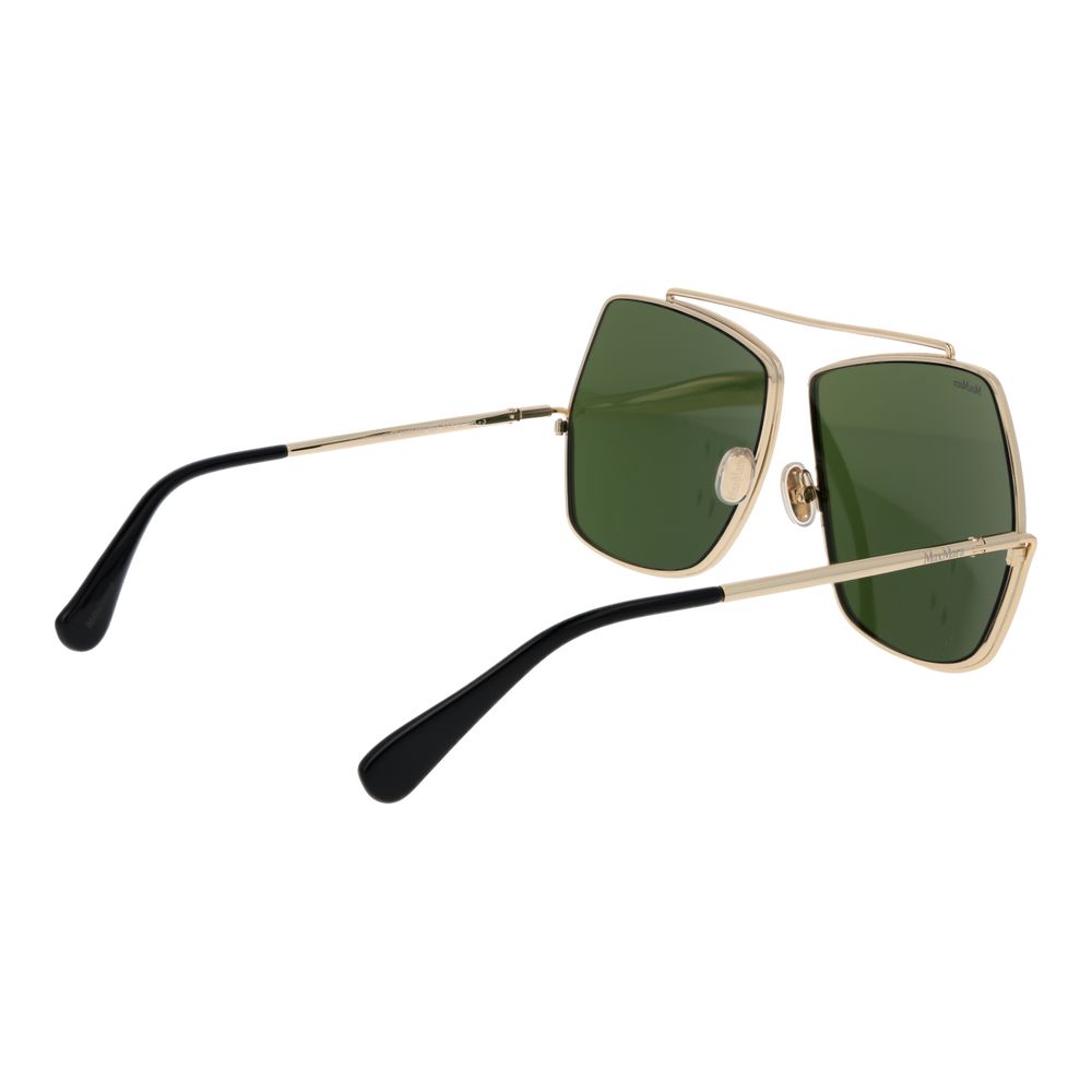 Max Mara Gold Metal Sunglasses - Luxe Nova