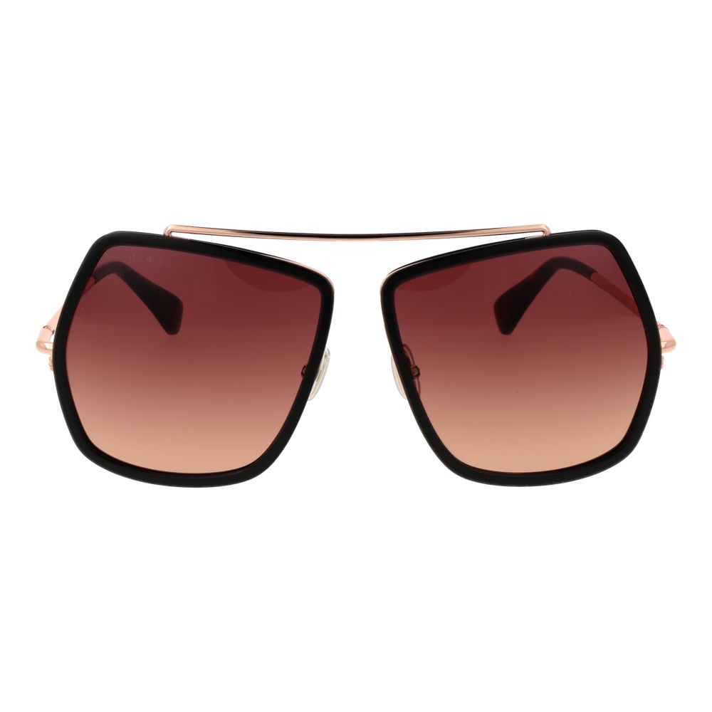 Max Mara Brown Metal Sunglasses - Luxe Nova