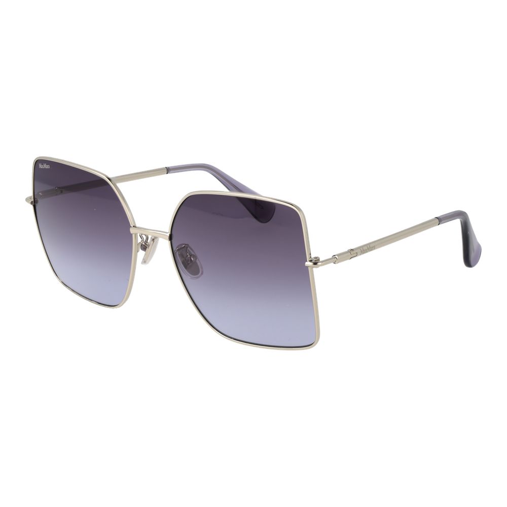 Max Mara Silver Metal Sunglasses - Luxe Nova