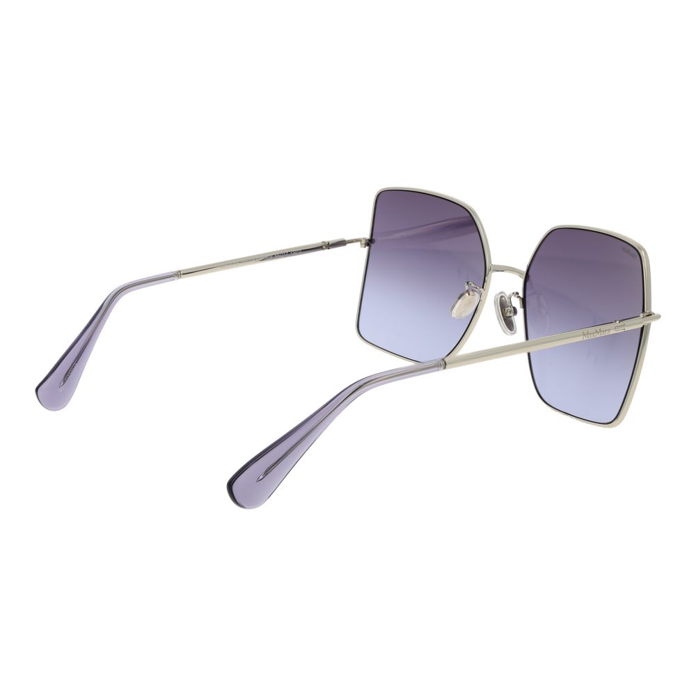 Max Mara Silver Metal Sunglasses - Luxe Nova
