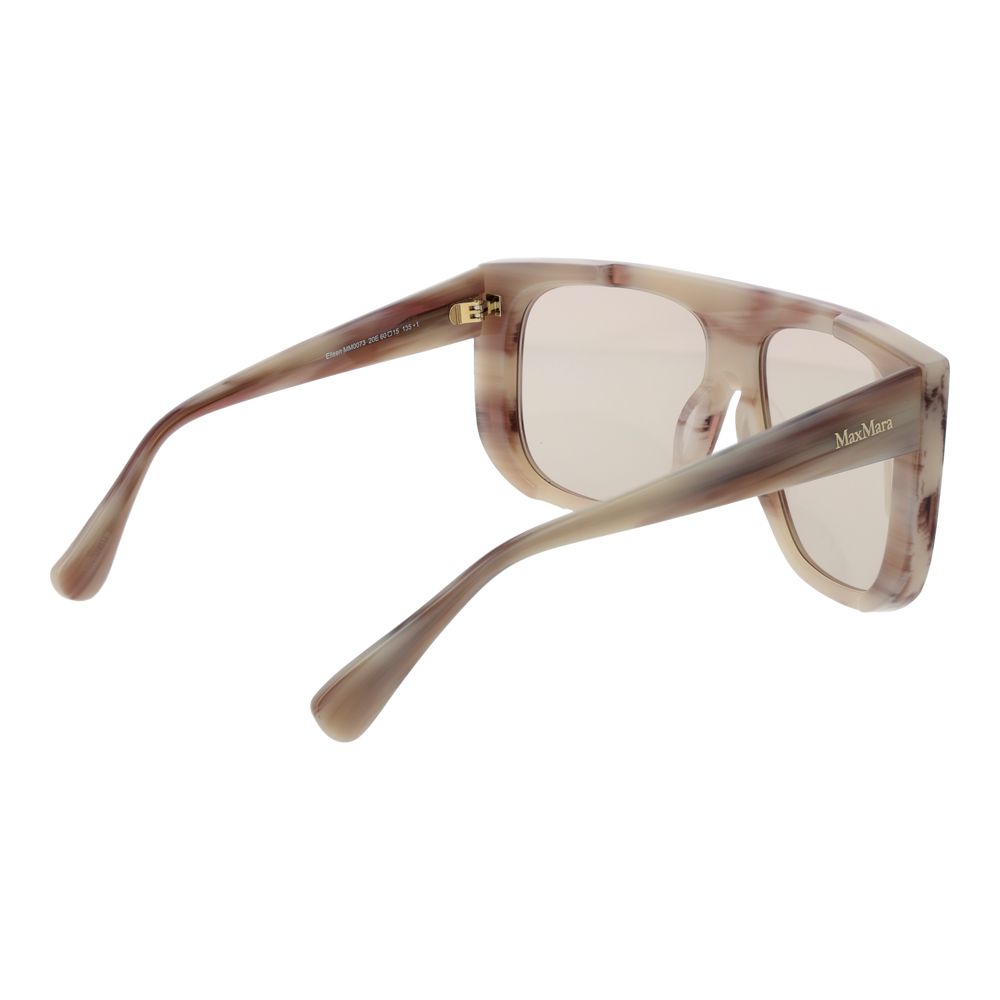 Max Mara Beige Acetate Sunglasses - Luxe Nova