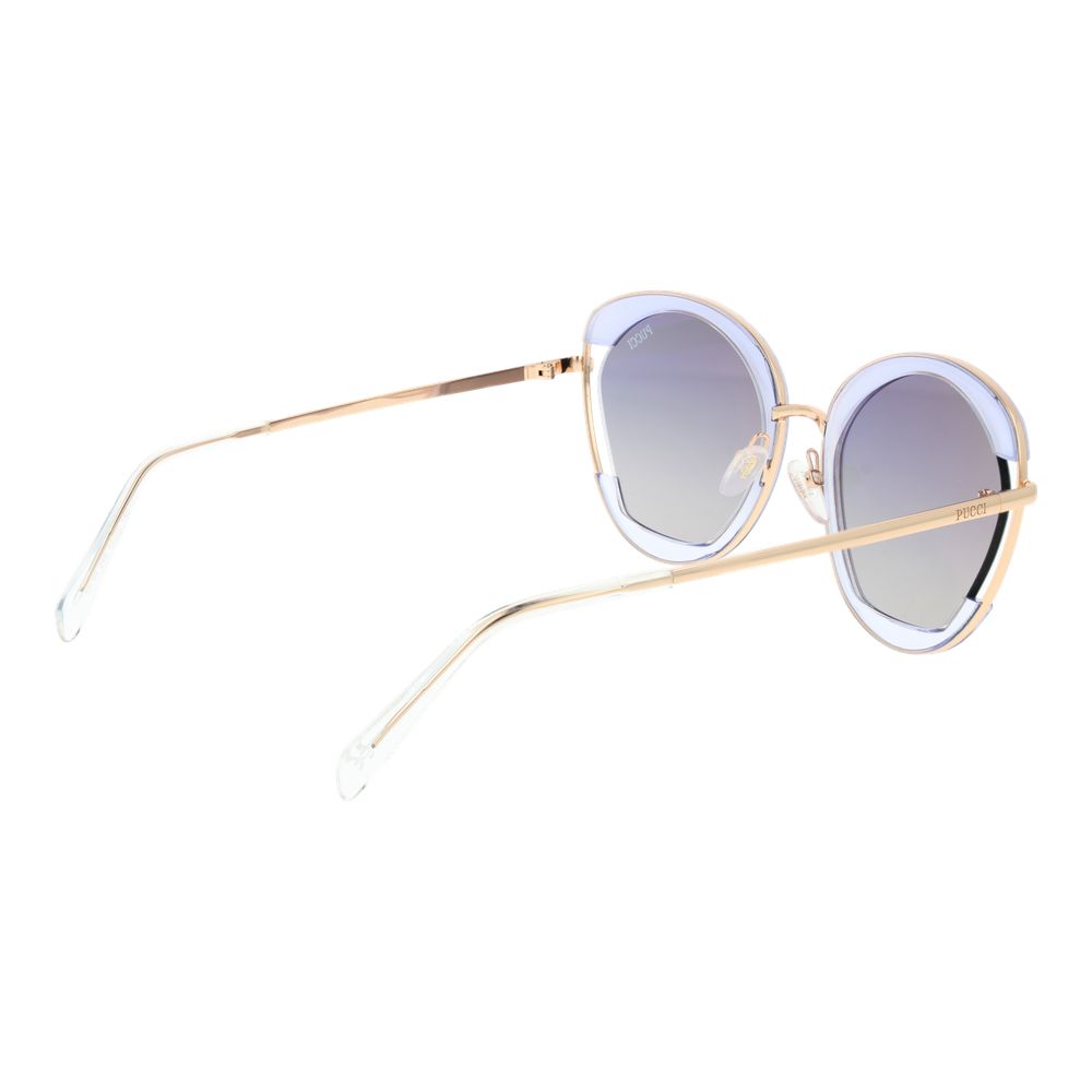 Emilio Pucci Gold Metal Sunglasses - Luxe Nova