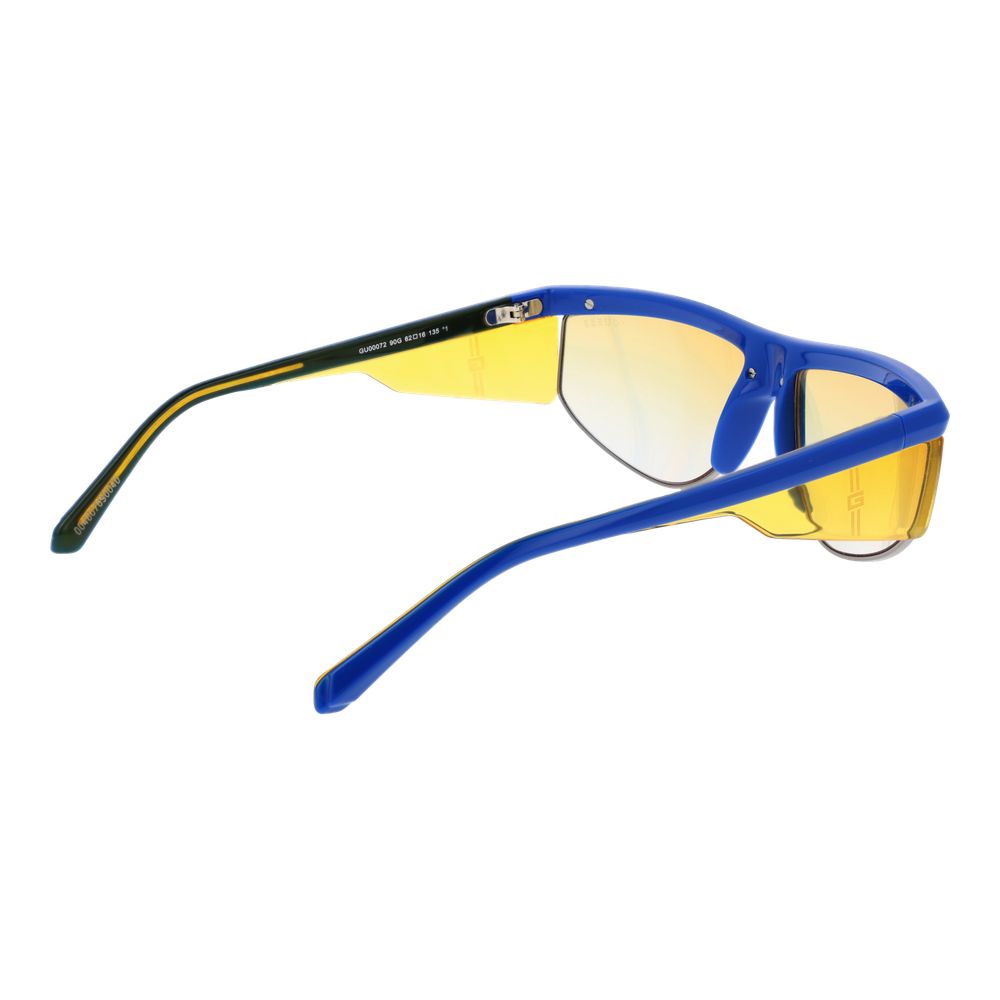 Guess Blue Plastic Sunglasses - Luxe Nova